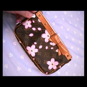 LV Cherry blossom pochette